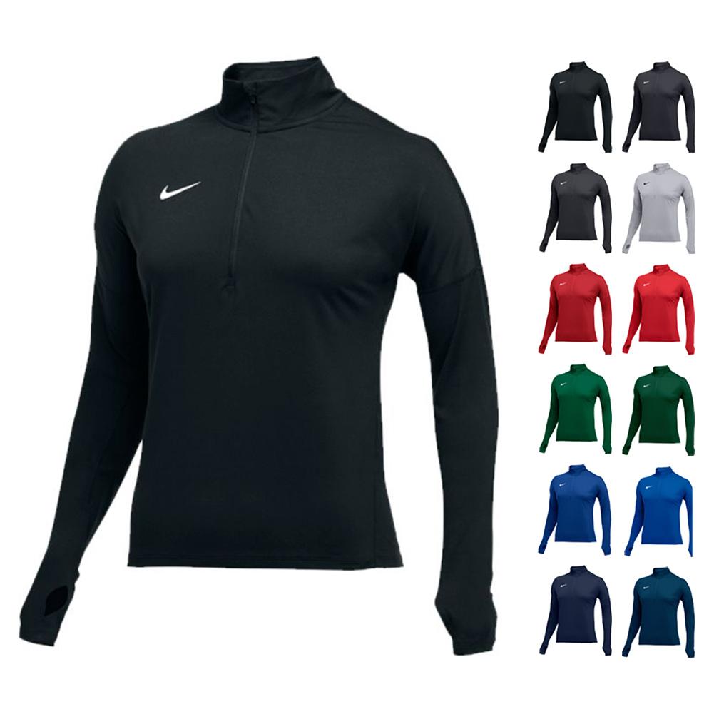 nike element zip top