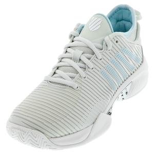 Women`s Hypercourt Supreme Tennis Shoes Barely Blue and White