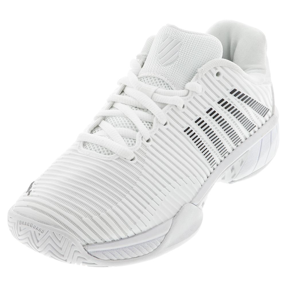 Women`s Hypercourt Express 2 Tennis Shoes White and Black