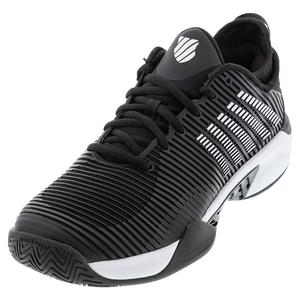 Men`s Hypercourt Supreme Tennis Shoes Black and White