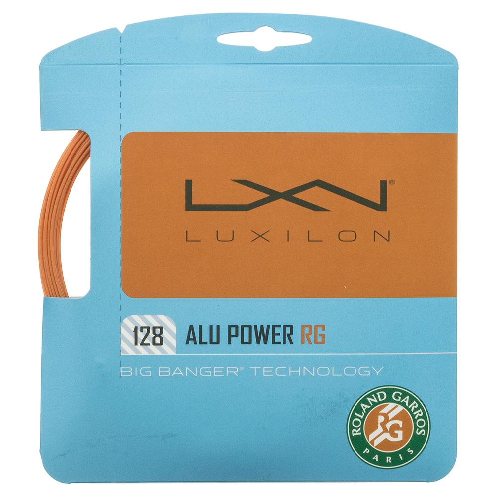 Luxilon ALU Power 16 Roland Garros Tennis String Red Clay | Tennis Express