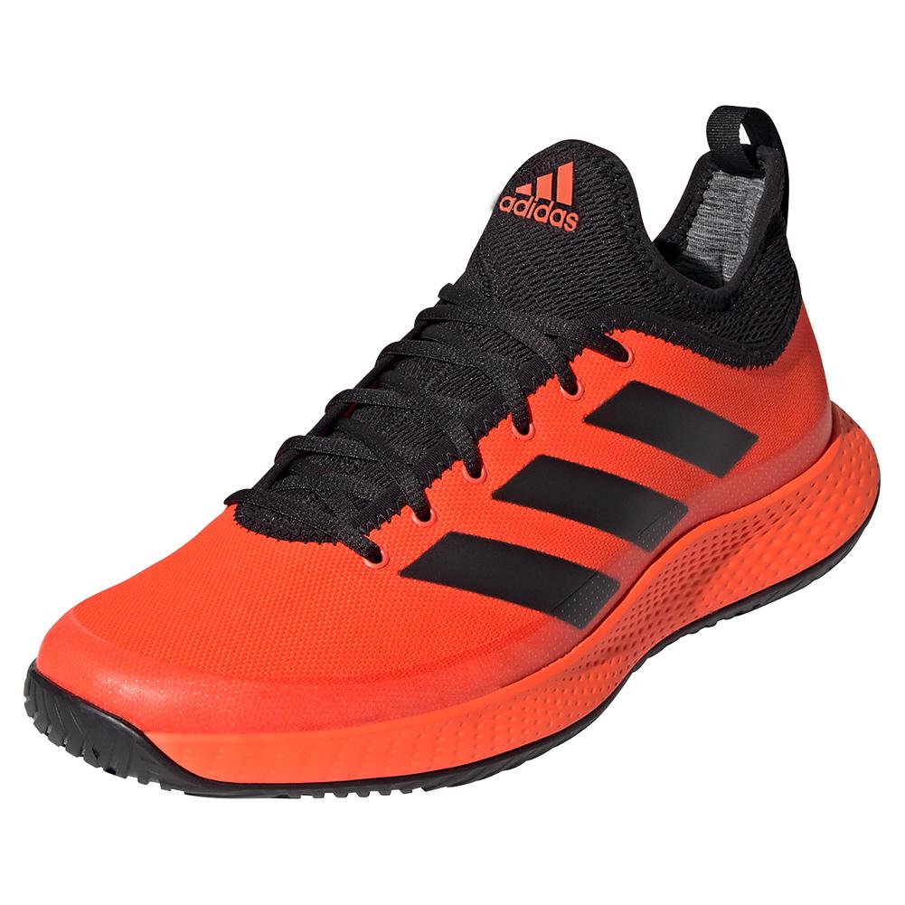 adidas Men`s Adizero Defiant Generation Tennis Shoes Solar Red and Black |  Tennis Express | FX5808