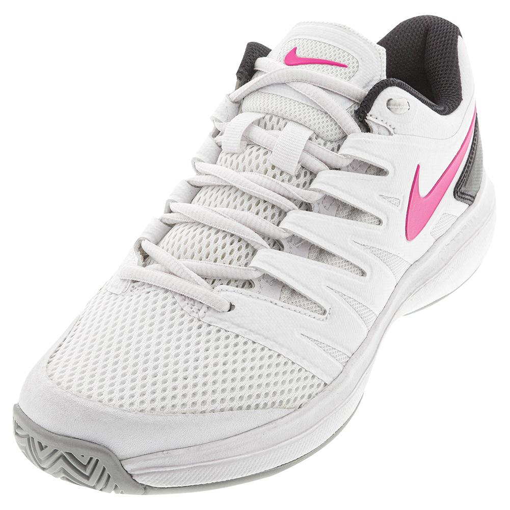 Nike Women`s Air Zoom Prestige Tennis Shoes White and Laser Fuchsia | Tennis  Express | AA8024-102