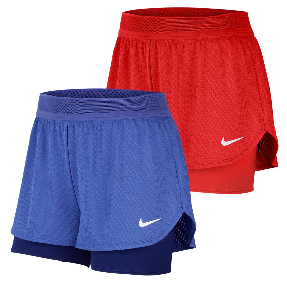 nike women's court flex tennis shorts