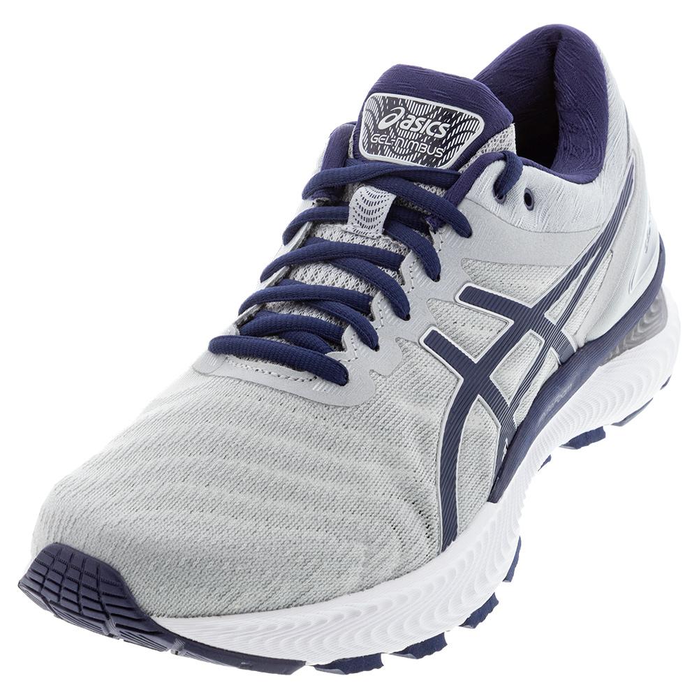 gray asics mens