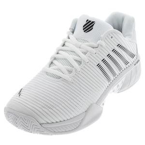 Men`s Hypercourt Express 2 Tennis Shoes White and Black