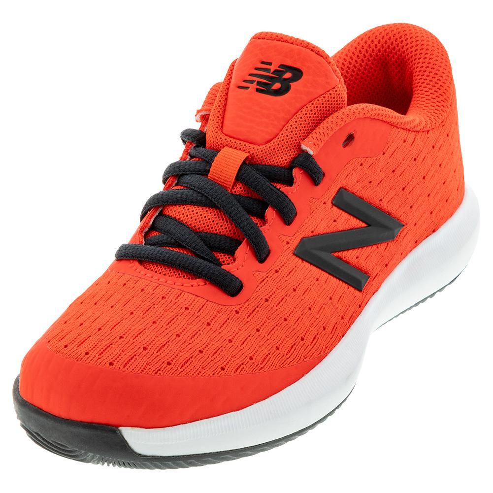 New Balance Juniors` 996v4 Tennis Shoes Neo Flame and Black | Tennis  Express | KC996R4
