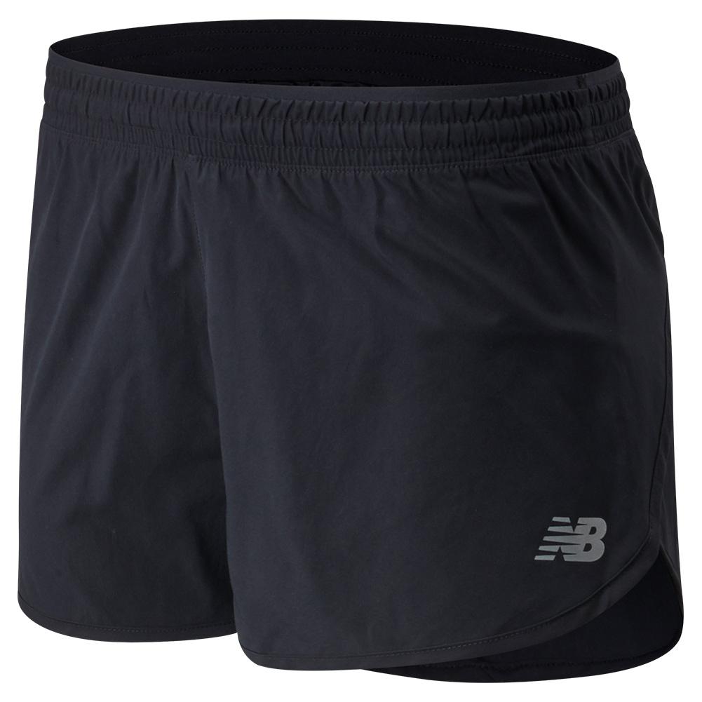 New Balance Women's Accelerate 2.5 Inch Performance Short in Black