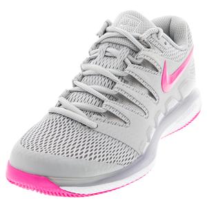 pink and gray nike shoes