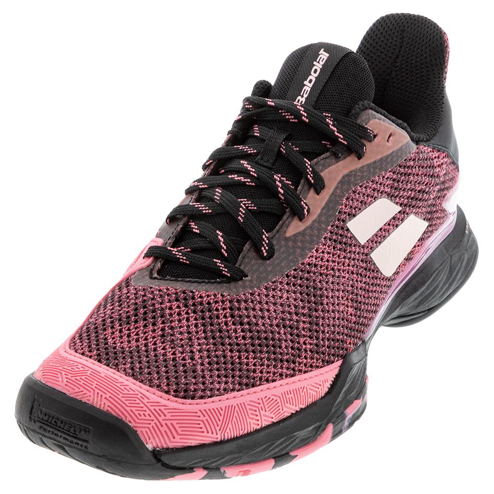 Babolat Women`s Jet Tere All Court Tennis Shoes Pink and Black | Tennis  Express | 31F20651-5023