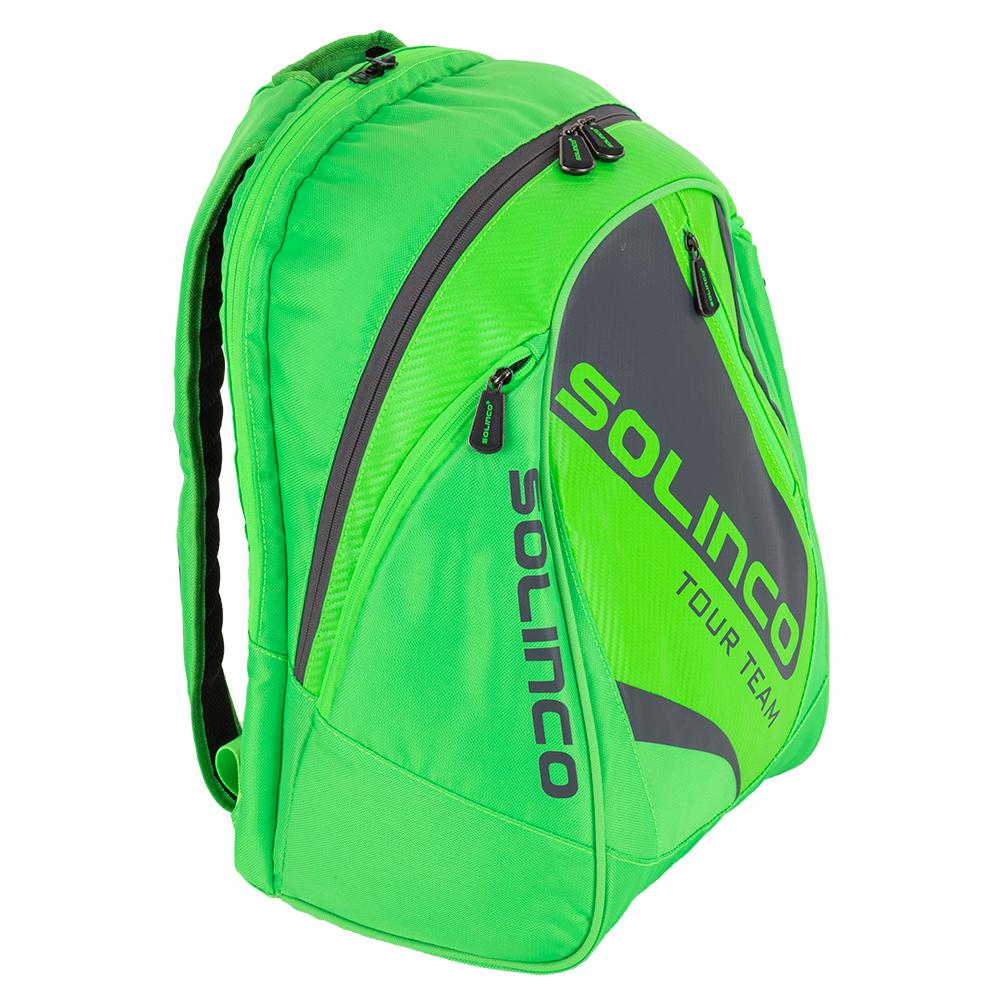 Solinco Tour Tennis Backpack - Neon Green | Tennis Express