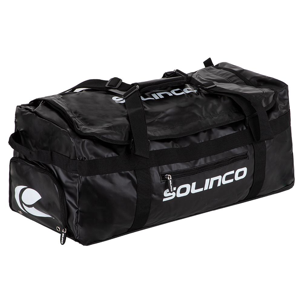 Solinco Tech Tour Tennis Duffle Bag - Black | Tennis Express