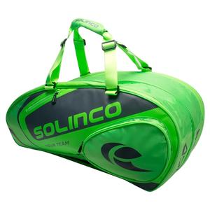 6-Pack Tennis Racquet Bag Full Neon Green