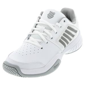 Women`s Court Express Tennis Shoes White and Highrise