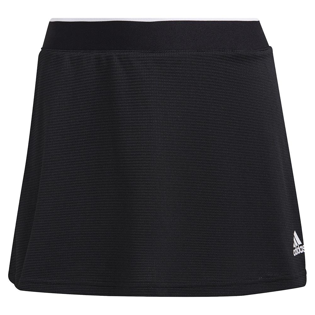 Adidas Women's Club 13 Inch Tennis Skort in Black and White