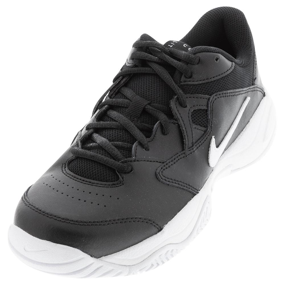 NikeCourt Lite 2 Men's Tennis Shoes Black & White