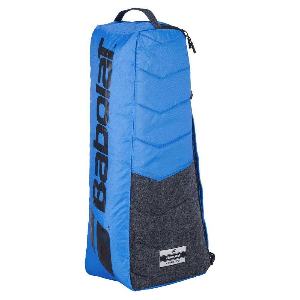 Babolat Racquet Holder X 6 Evo Tennis Bag Blue and Grey | Tennis Express