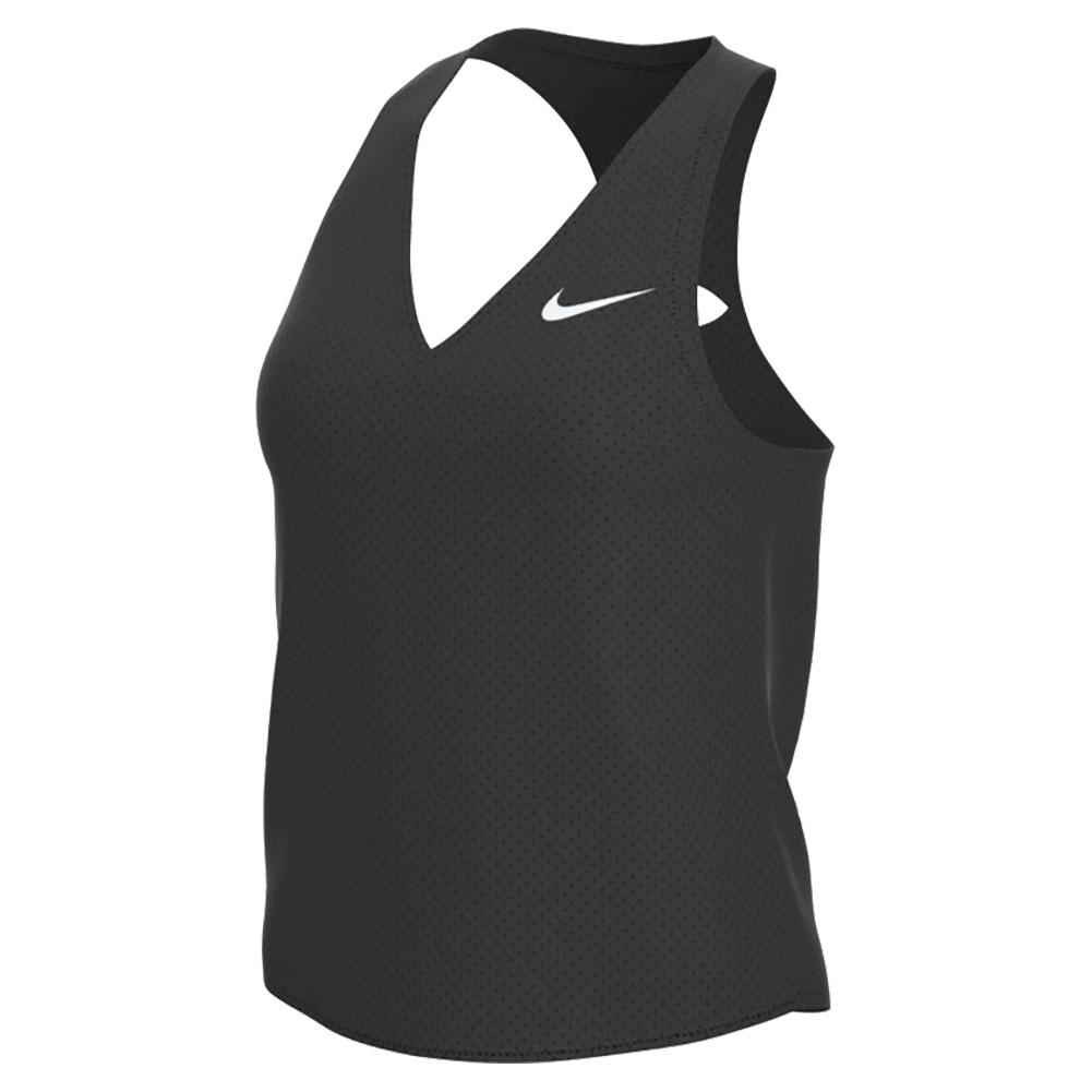 Nike Dri-FIT Women's Padel Tank - Black/White