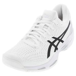 Women`s Solution Speed FF 2 Tennis Shoes White and Black