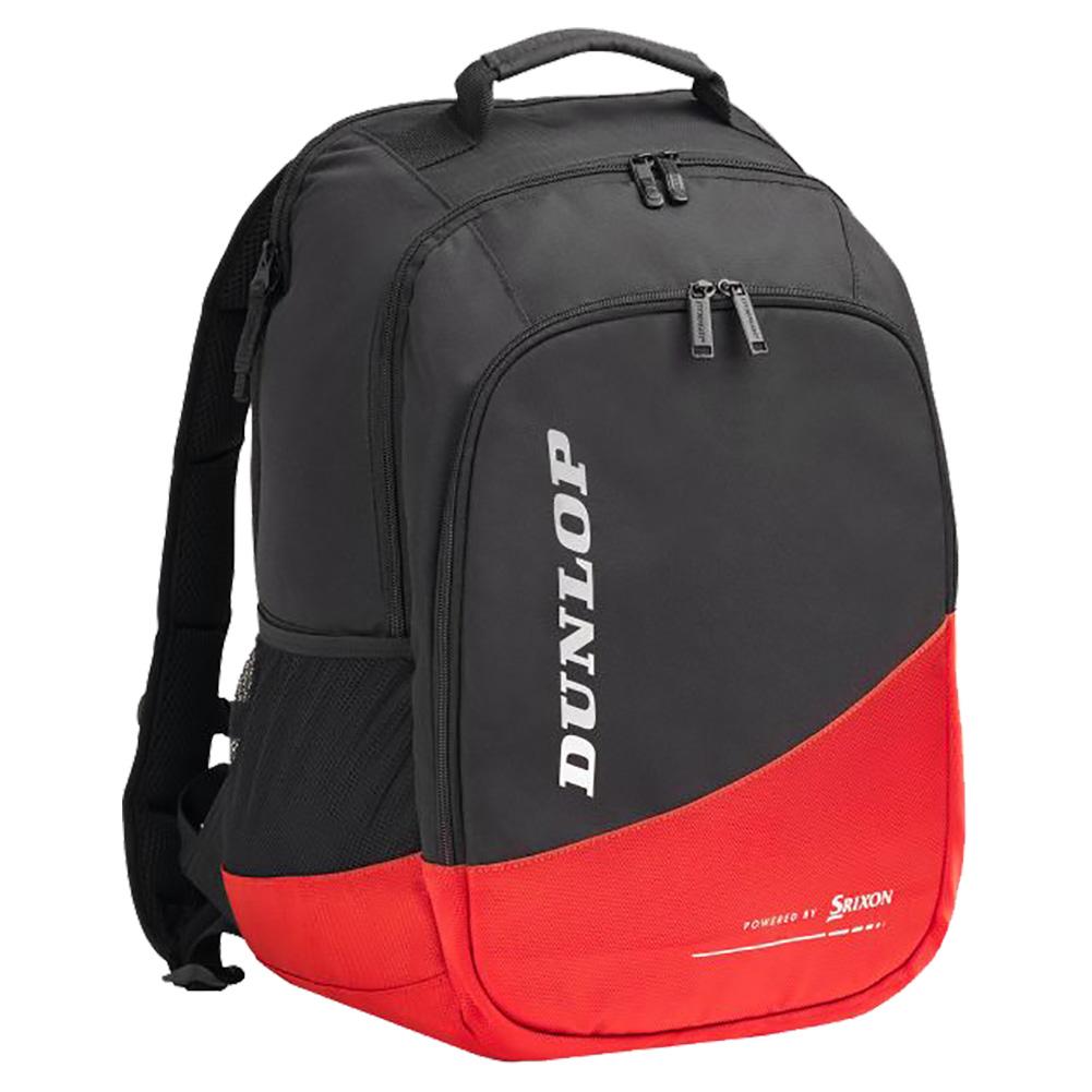 Dunlop CX Performance Tennis Backpack Black and Red | Tennis Express