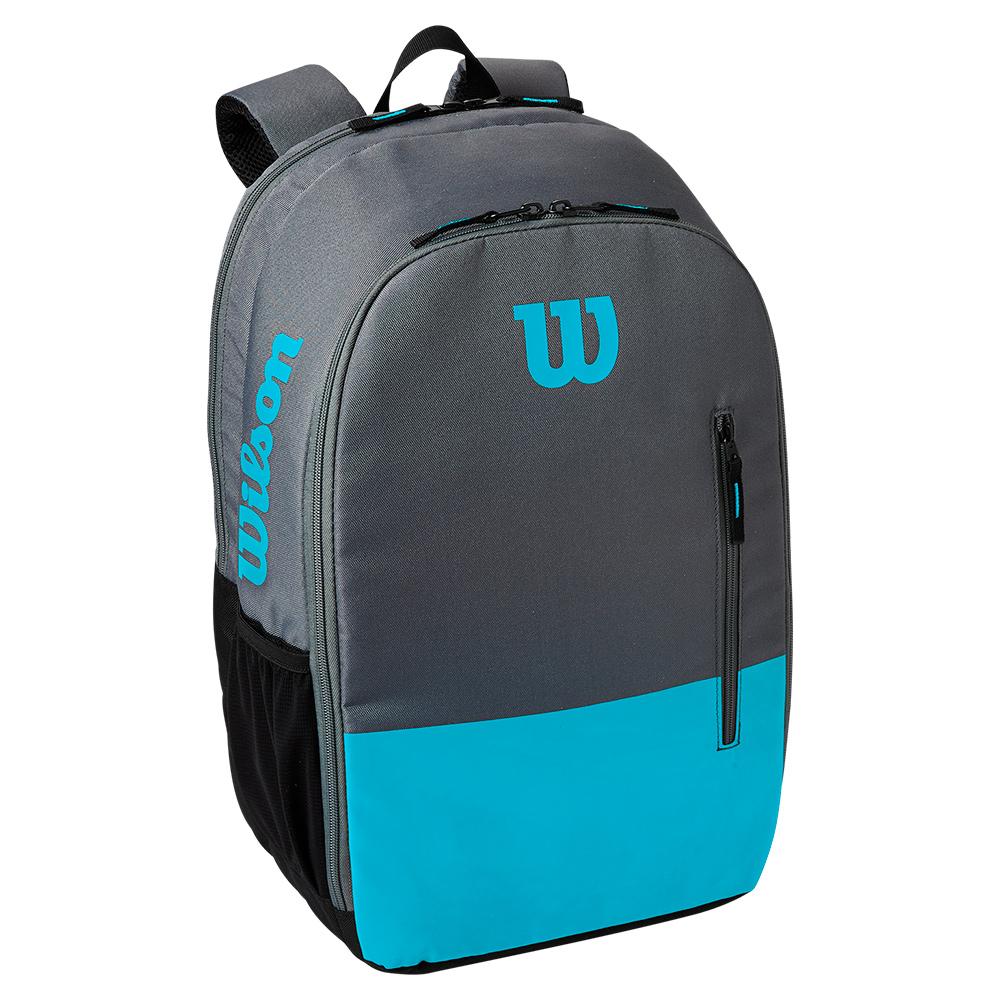 Wilson Team Tennis Backpack Blue and Gray | Tennis Express