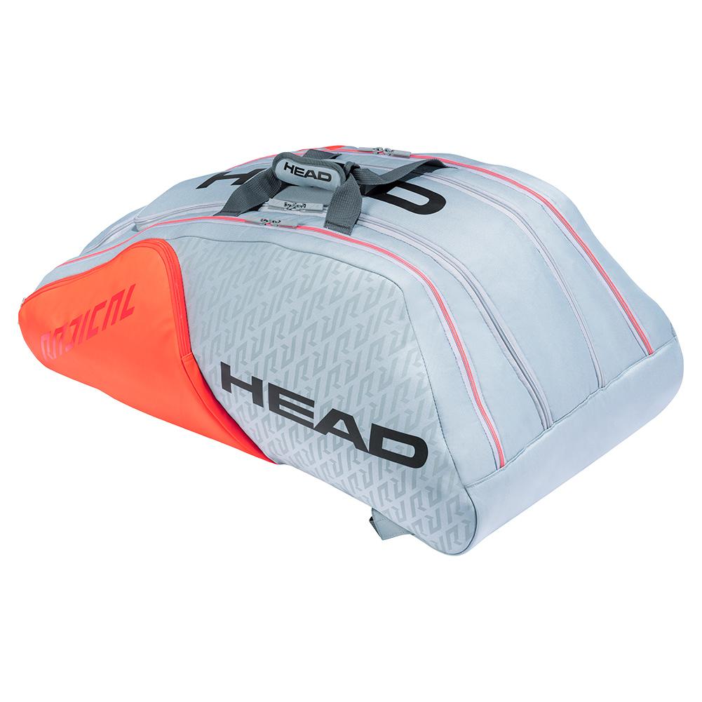 HEAD Tennis Bags - Radical 12R Monstercombi in Gray & Orange