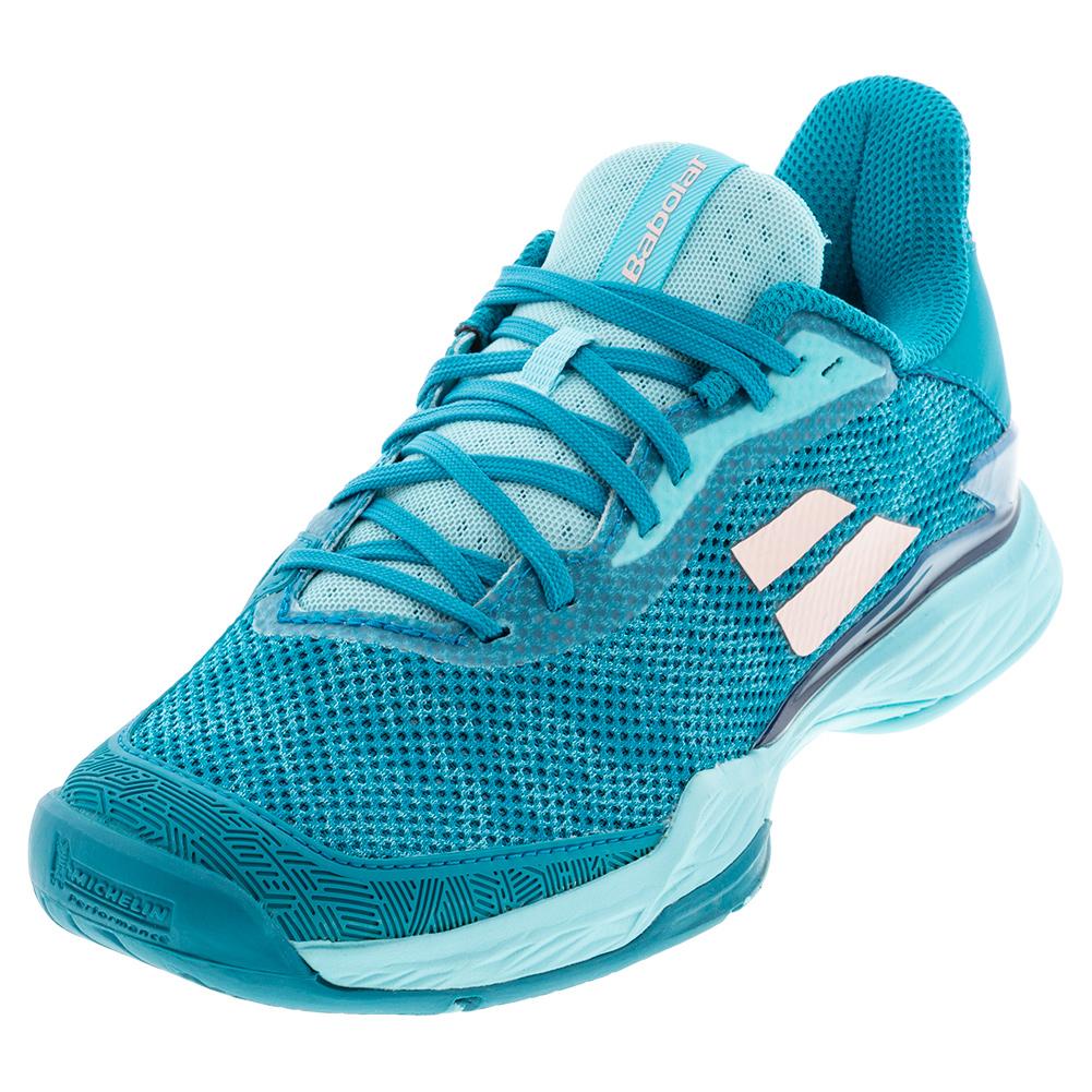 Women`s Jet Tere All Court Tennis Shoes in Harbor Blue | Tennis Express