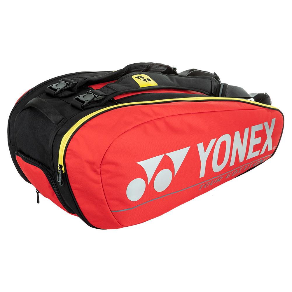 Yonex Pro Racquet 9 Pack Tennis Bag Red | Tennis Express