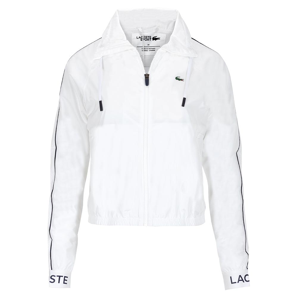 lacoste white tennis jacket