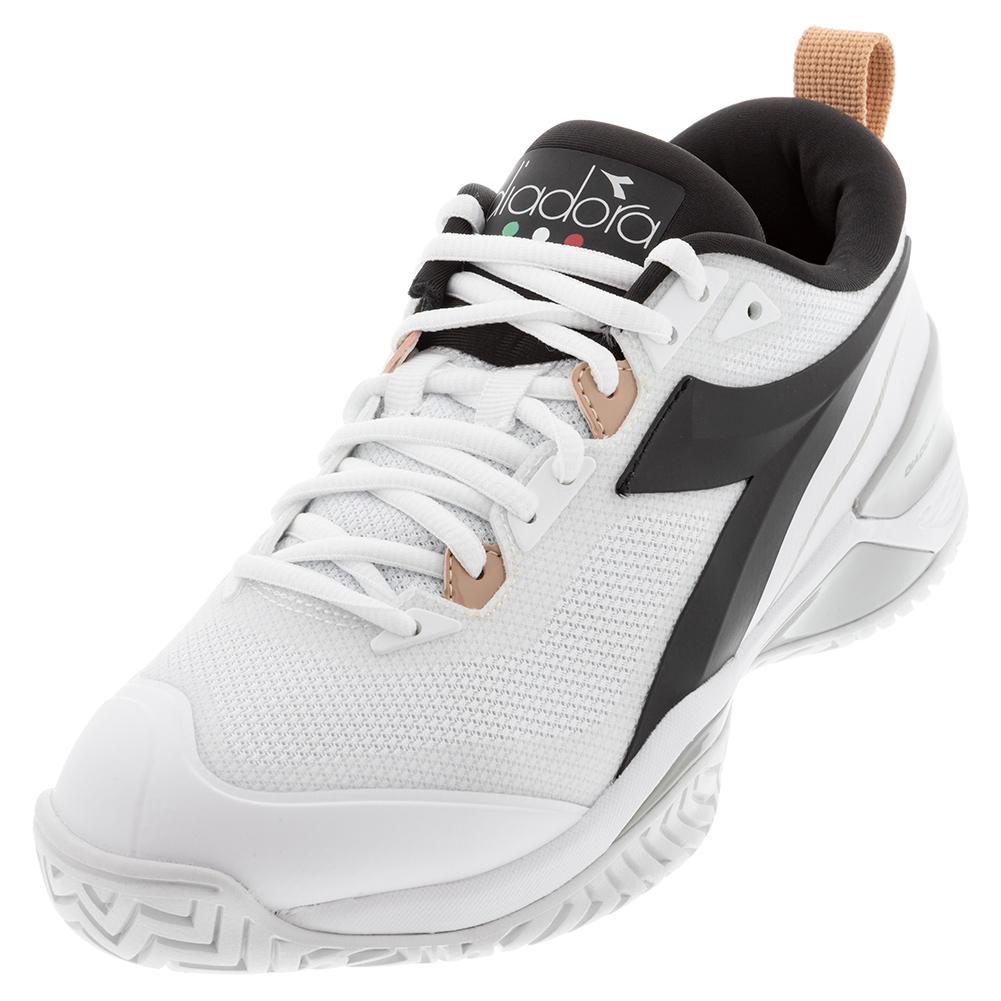 Diadora Women`s Tennis Shoes | Speed Blushield 5 AG White & Silver