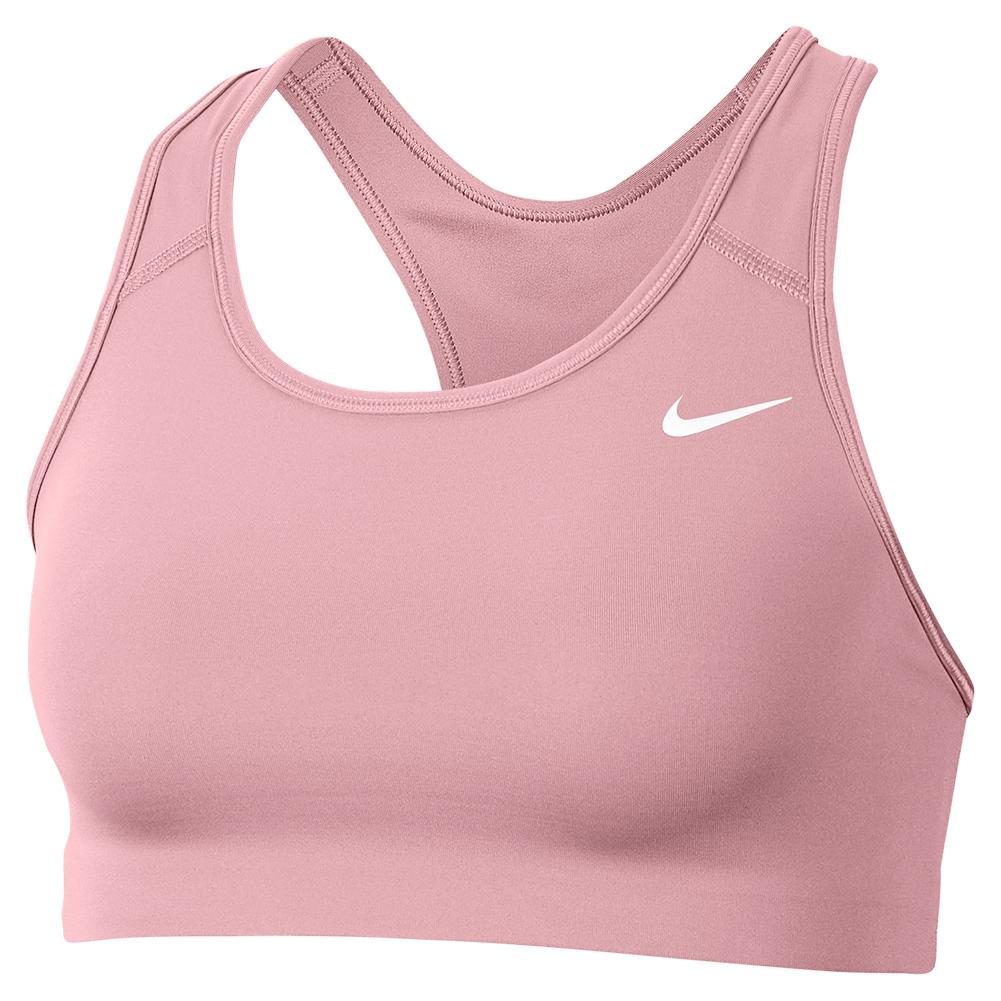 Nike Women`s Dri-FIT Swoosh Medium-Support Non-Padded Sports Bra