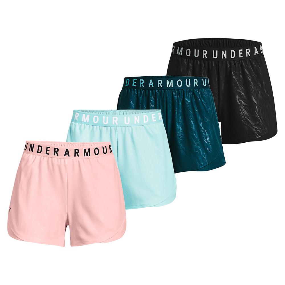 Under Armor Women`s UA Play Up 3.0 Emboss Shorts