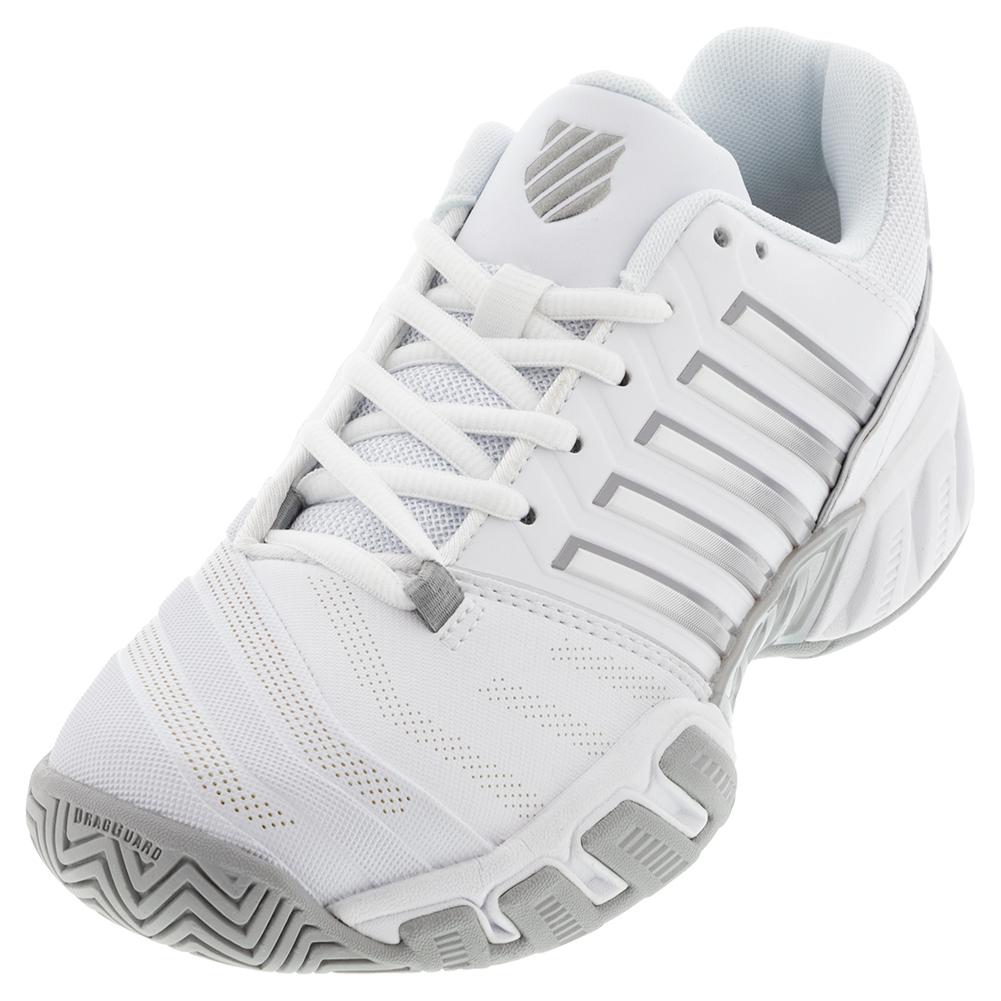 K-Swiss Junior Tennis Shoes | Bigshot Light 4 in White & High-Rise | Tennis  Express