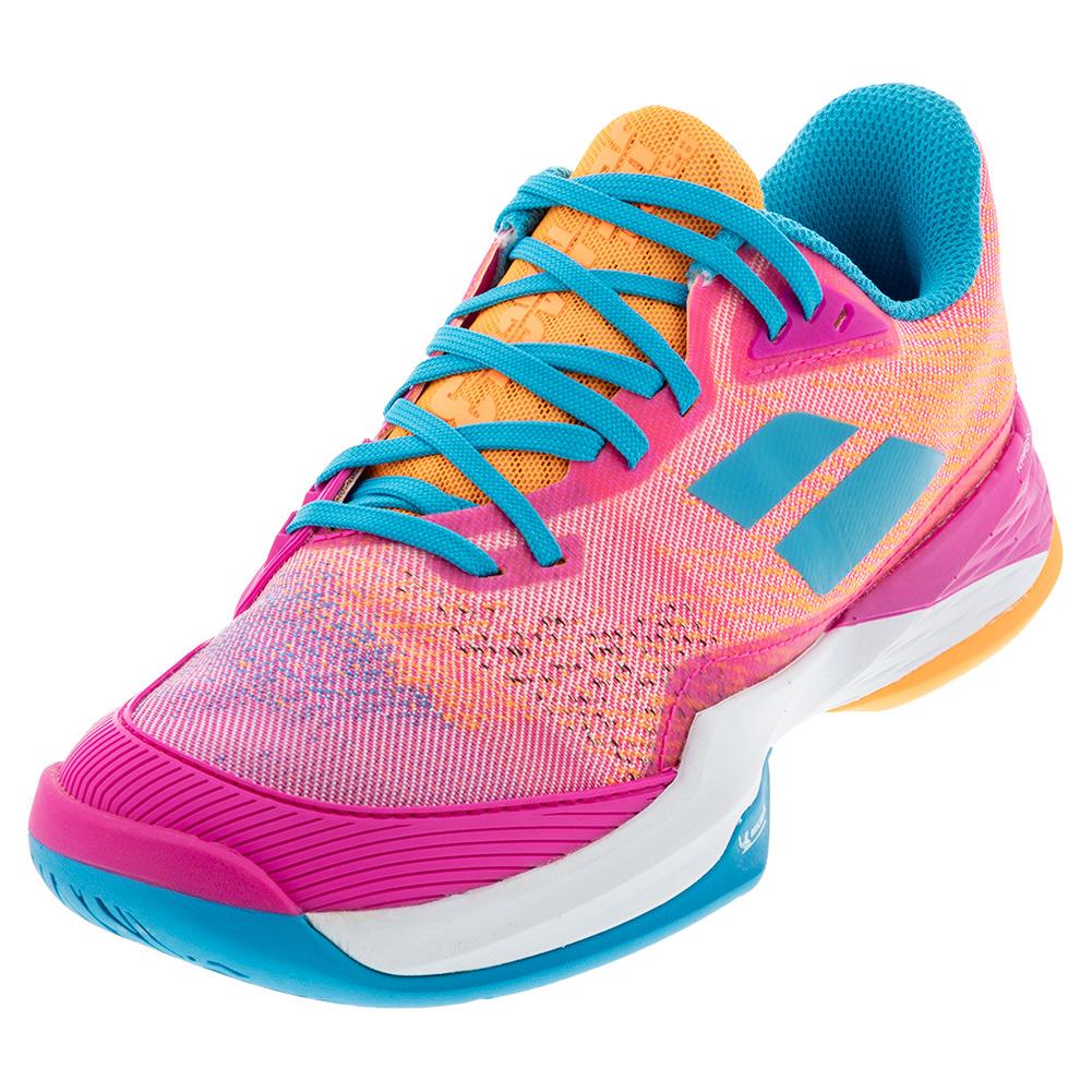 Women`s Jet Mach 3 All Court Tennis Shoes in Hot Pink | Tennis Express