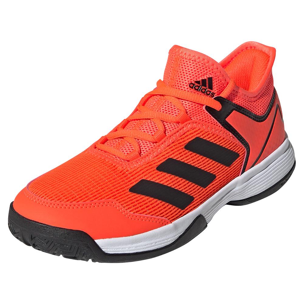 adidas Juniors` Ubersonic 4 K Tennis Shoes Solar Red and Core Black | Tennis  Express