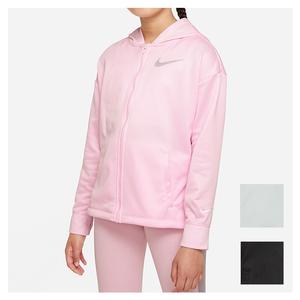 Girls` Therma-FIT Full-Zip Training Hoodie