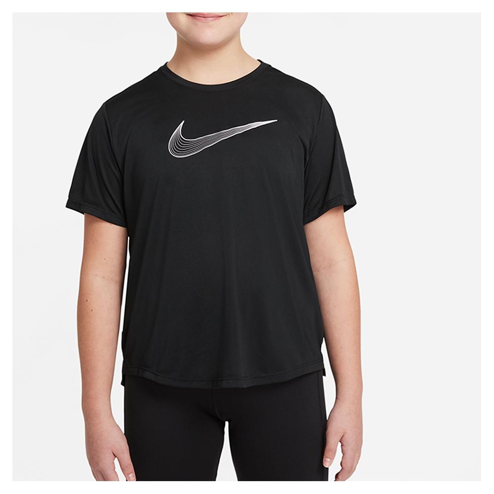 (Extended Top One Dri-FIT Short-Sleeve Size) Girls\' Nike