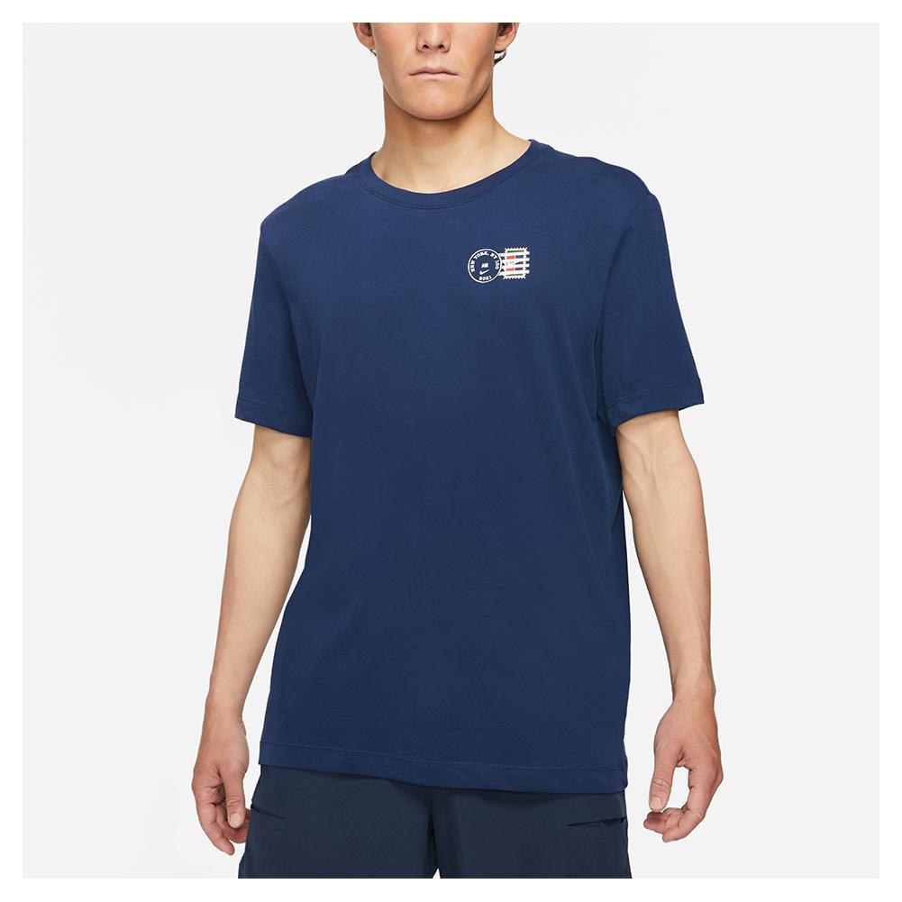 Nike Men`s New York City Court Dri-FIT Postcard Tennis T-Shirt