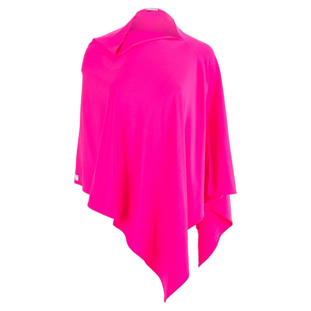 Yaffa Women`s Sun Poncho in Hot Pink