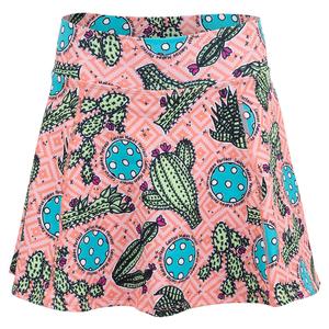 Women`s A-Line Pickleball Skort Cactus 1