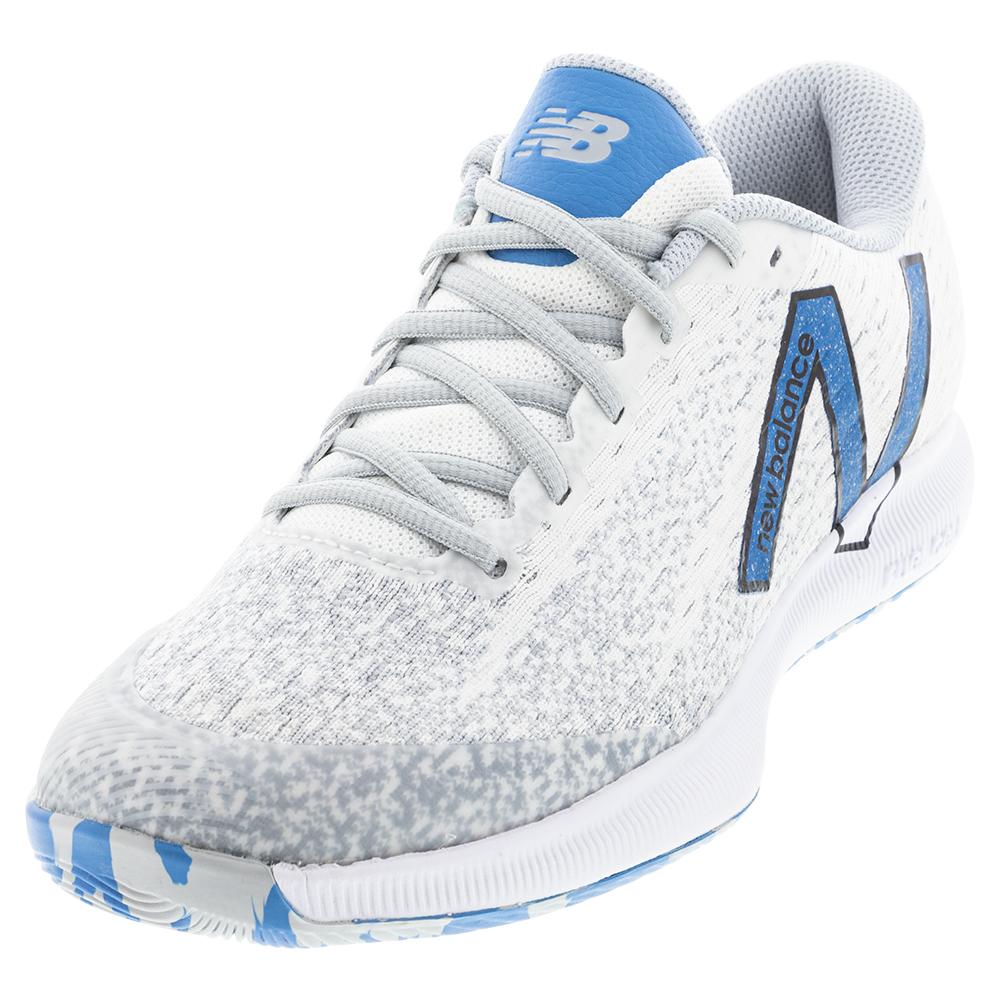 New Balance Men`s FuelCell 996v4.5 2E Width Tennis Shoes White and Helium |  Tennis Express