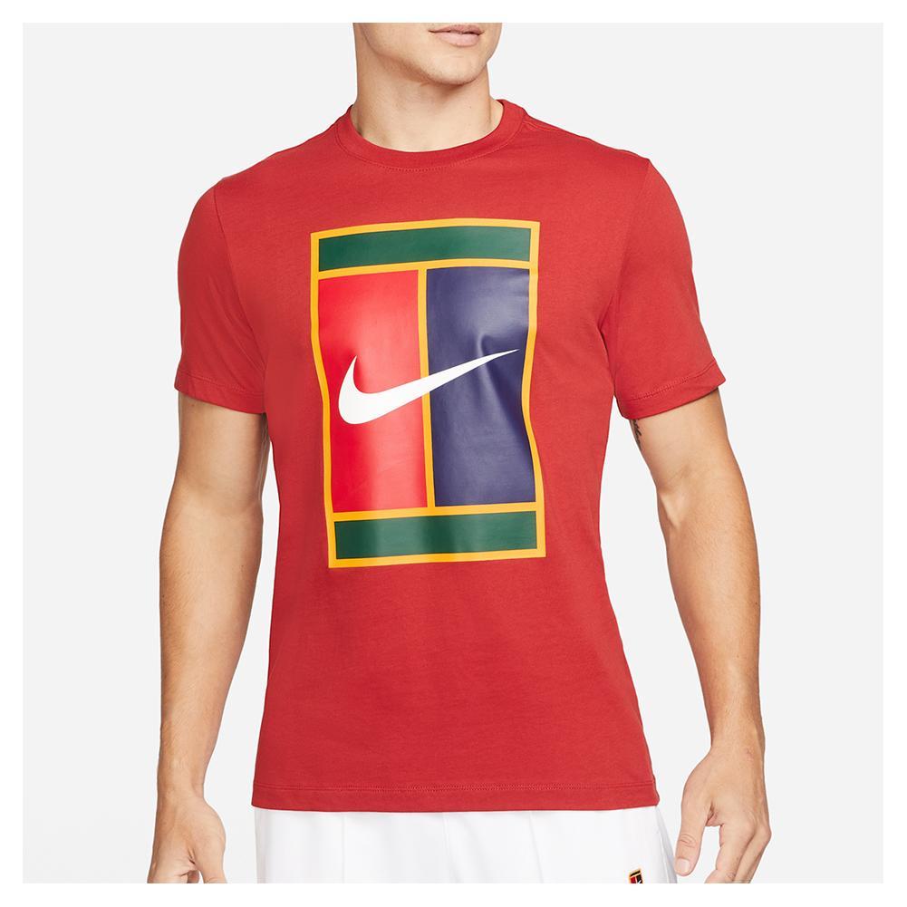 Nike Men`s Court Logo Tennis T-Shirt