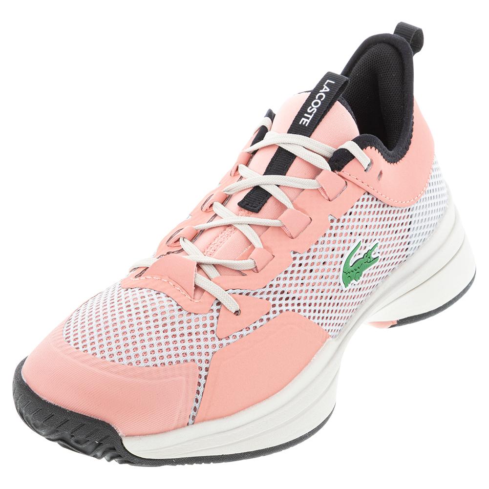Lacoste Women`s AG-LT Tennis Shoes Pink and Black