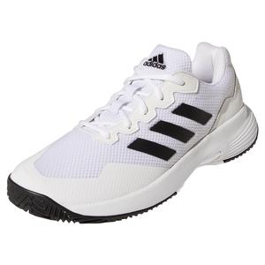 Men`s GameCourt 2 Tennis Shoes Footwear White and Core Black