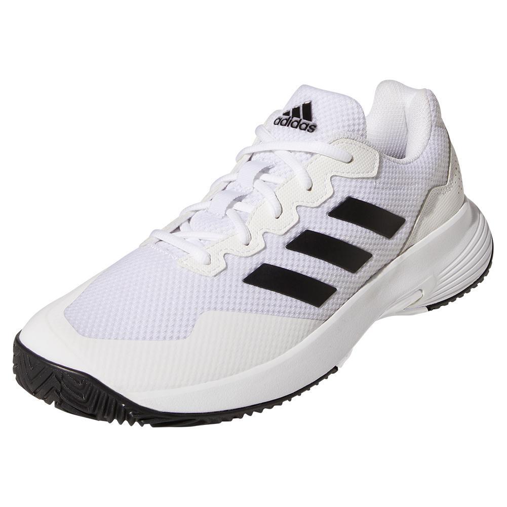 adidas Juniors` GameCourt 2 Tennis Shoes