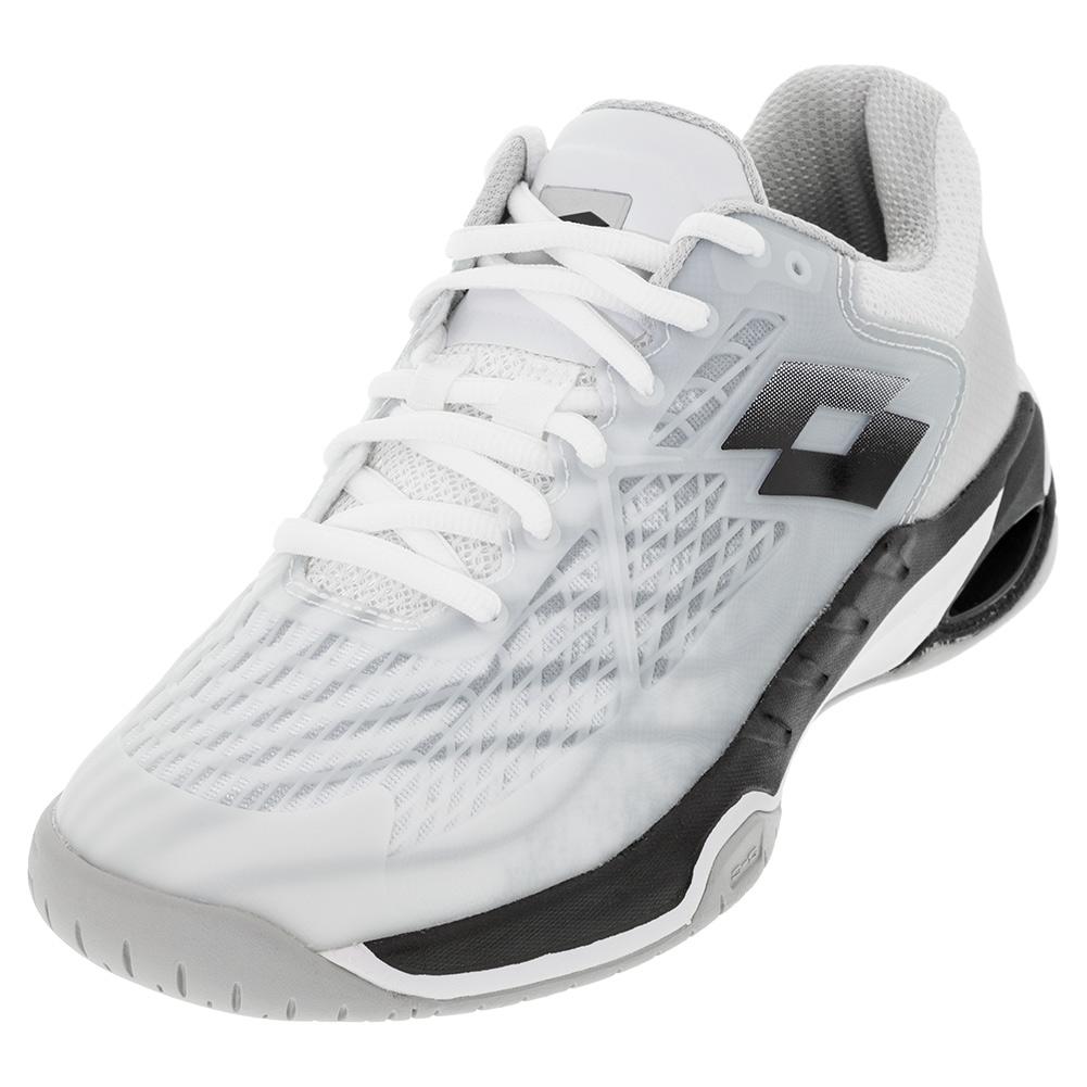Lotto Men`s Mirage 100 Speed Tennis Shoes All White and All Black