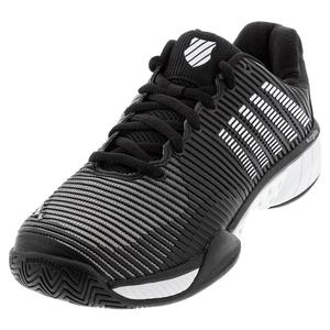 Men`s Hypercourt Express 2 Tennis Shoes Black and White