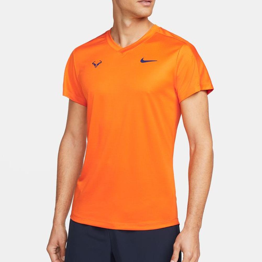 Nike Men`s Rafa Court Dri-FIT Challenger Short Sleeve Tennis Top
