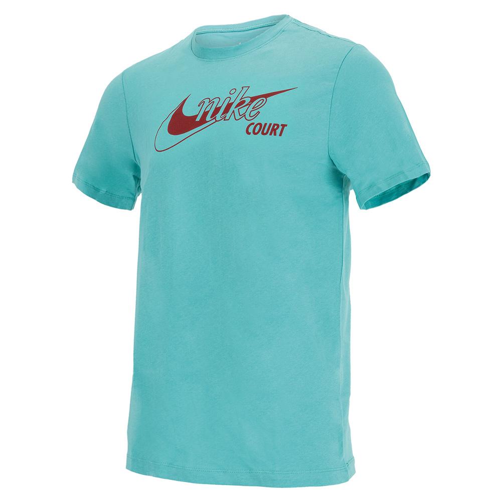 Nike Men`s Court Dri-FIT Swoosh Tennis T-Shirt