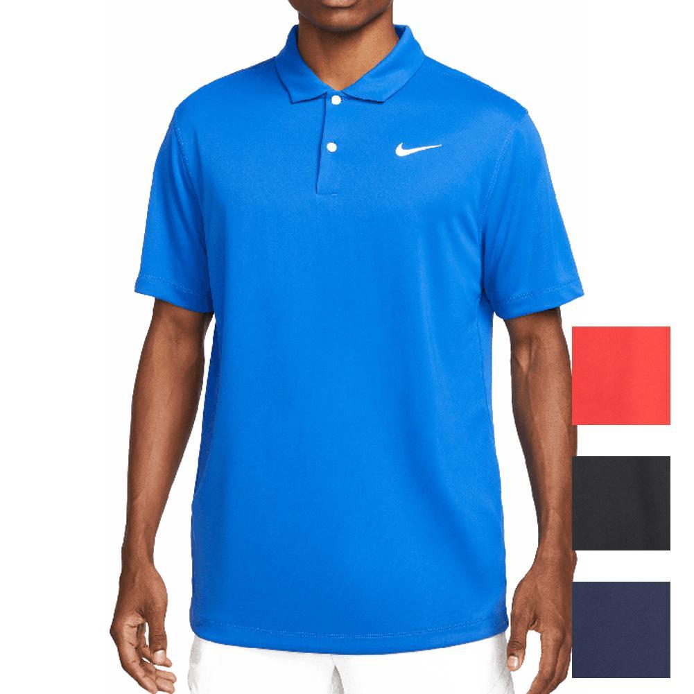 Nike Men`s Court Dri-FIT Solid Tennis Polo